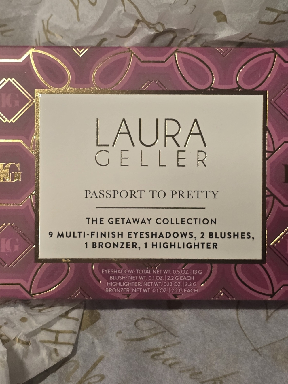 Laura Geller Passport to Pretty The Getaway Collection Eyeshadow & Face Palette